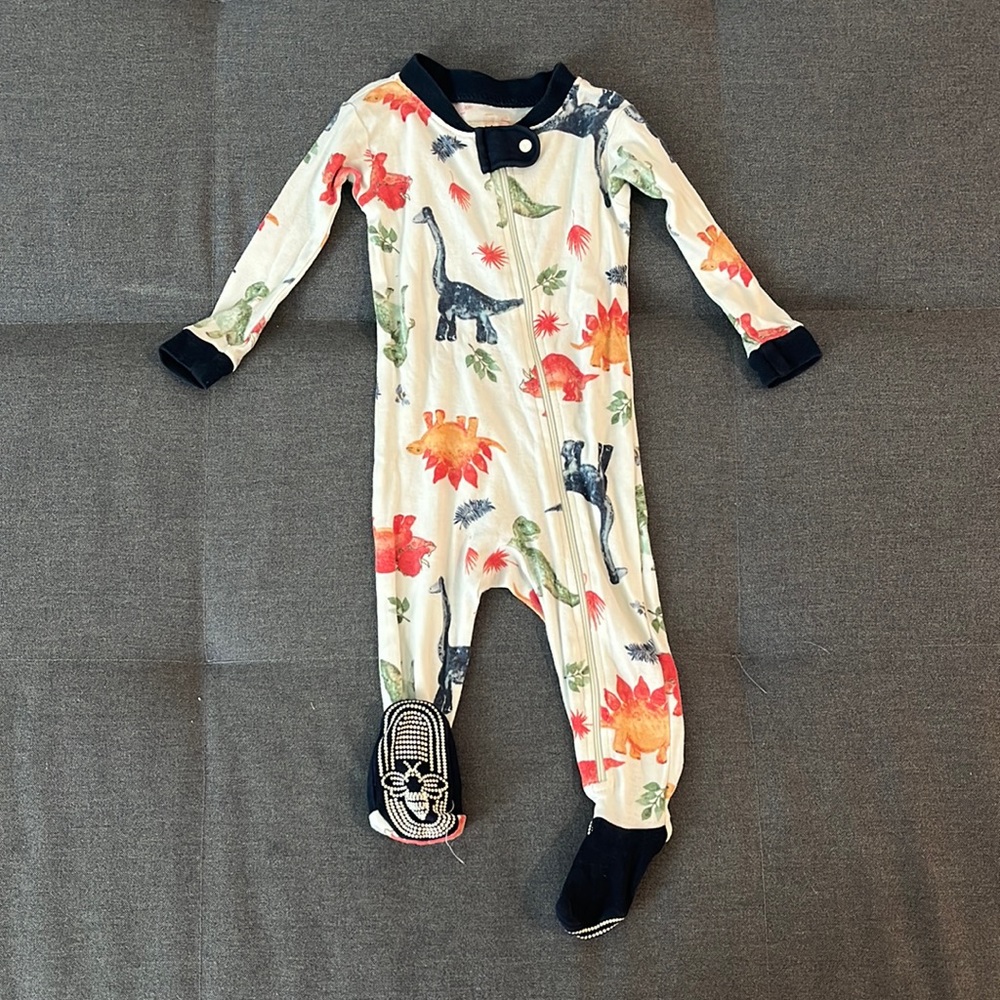 Burt’s bees dinosaur Organic Sleep & Play - Green - 3-6 months